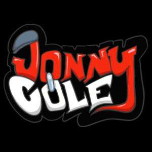 Jonny Cole Logo Design - GD78 Softstyle® Ladies' V-Neck T-Shirt Design
