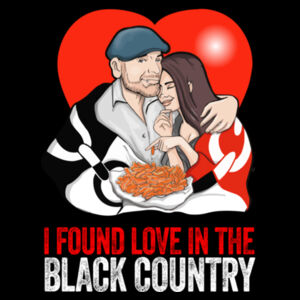 Love In The Black Country Design - GD10 Softstyle® Adult V-Neck T-Shirt Design