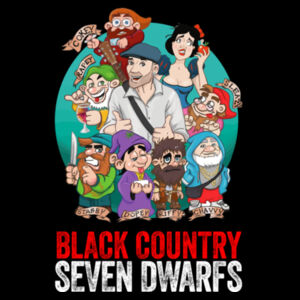Black Country Seven Dwarfs Design - GD01 Softstyle Adult T-Shirt Design