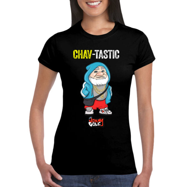 Chav-Tastic Design - GD72 Softstyle® Ladies' T-Shirt Thumbnail