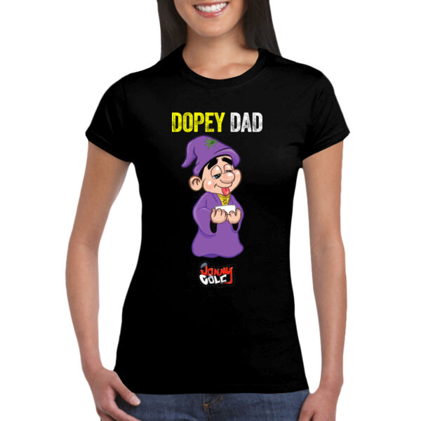 Dopey Dad Design - GD72 Softstyle® Ladies' T-Shirt Thumbnail