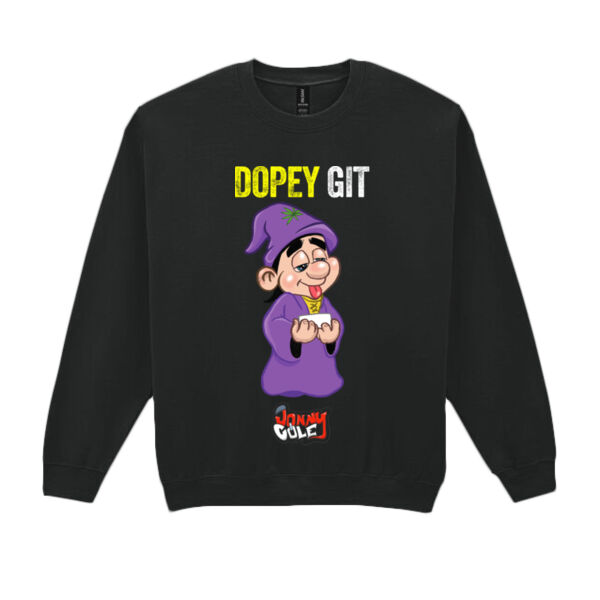Dopey Git Design - GD56 Heavy Blend™ Adult Crewneck Sweatshirt Thumbnail