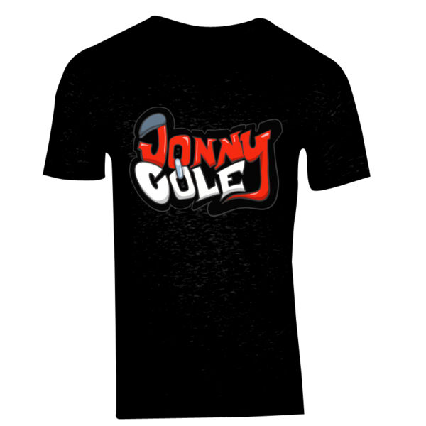 Jonny Cole Logo Design - GD10 Softstyle® Adult V-Neck T-Shirt Thumbnail