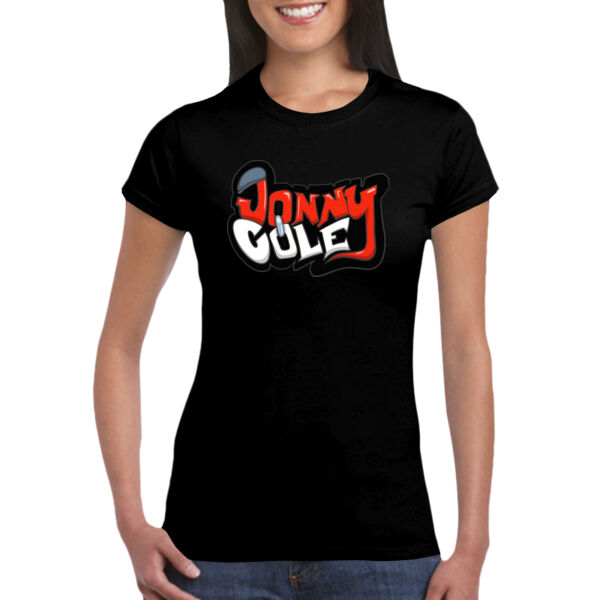 Jonny Cole Logo Design - GD72 Softstyle® Ladies' T-Shirt Thumbnail