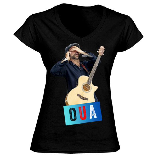 OUA Design - GD78 Softstyle® Ladies' V-Neck T-Shirt Thumbnail