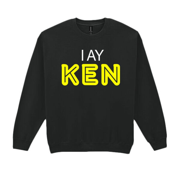 I Ay Ken Design - GD56 Heavy Blend™ Adult Crewneck Sweatshirt Thumbnail