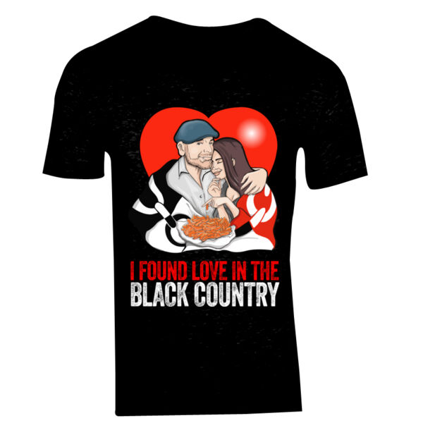 Love In The Black Country Design - GD10 Softstyle® Adult V-Neck T-Shirt Thumbnail