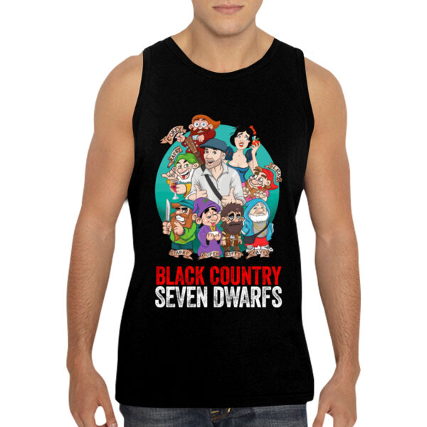 Black Country Seven Dwarfs Design - GD12 Softstyle® Adult Tank Top Thumbnail