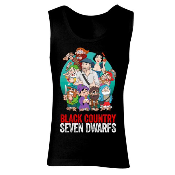 Black Country Seven Dwarfs Design - GD77 Softstyle® Ladies' Tank Top Thumbnail